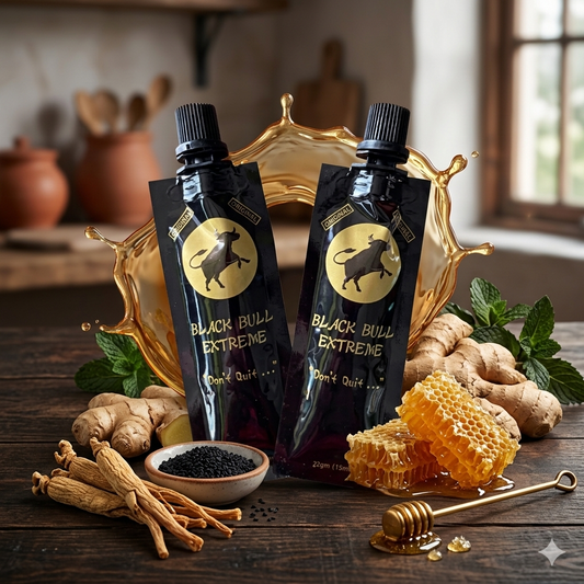 Black Bull Extreme Energy Honey – 24 Pack Performance Booster