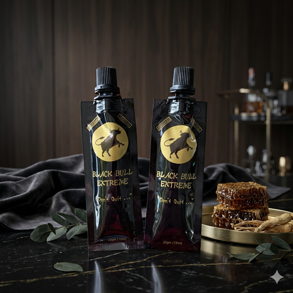 Tongkat Ali, Caviar Powder and Cinnamon ingredients inside Black Bull Honey – MyWelnix