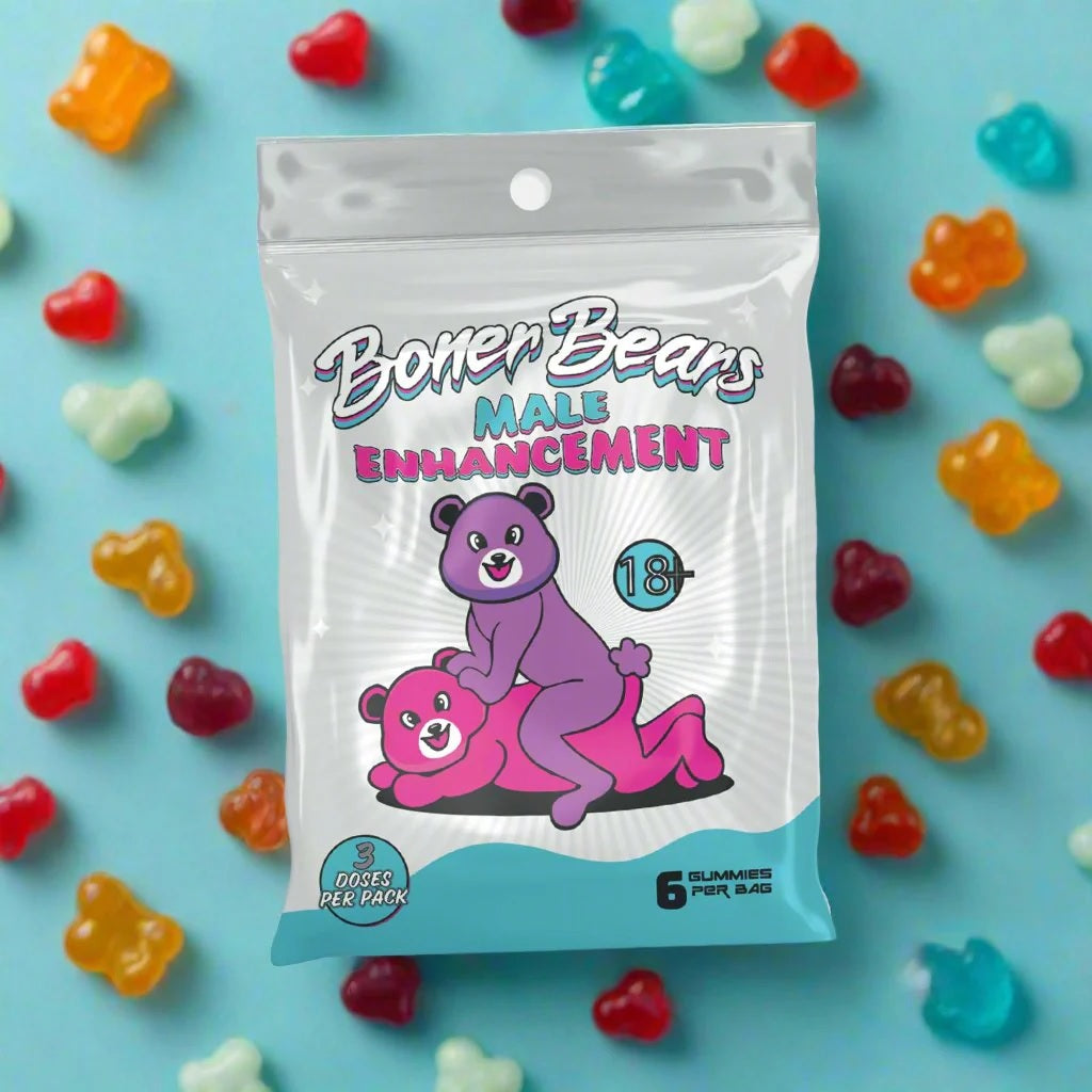 Boner Bears – Gummies for Men (4 Pack | 24 Doses)