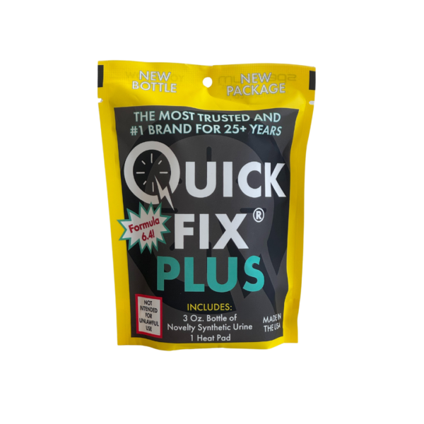 Quick Fix 6.4 Plus flip-cap bottle – lab-grade pre-mixed synthetic urine solution by MyWelnix